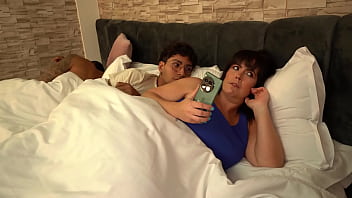 Big ass stepmom agrees to share bed with stepson - Thiago Lopez &amp_ Montse Swinger