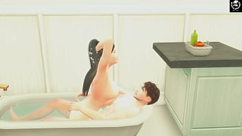 Savithatelugu wife caught by her son cheating with husband friend