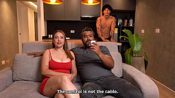 I love my stepmother! She gives me her big tits on my step dad'_s back