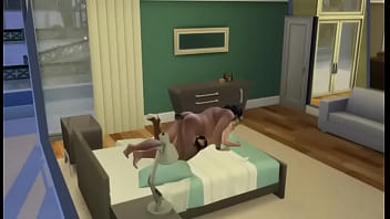 The Sims 4 - Roc&iacute_o S&aacute_nchez Azuara cogiendo