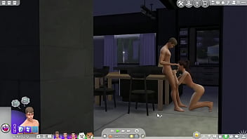 The Sims 4 No flagra pegando minha prima de ladinh0 na cozinha