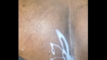 ANGRY BLACK WIFE TAPES HUSBAND'_S ASS OPEN &amp_ GOES BALLS DEEP!!