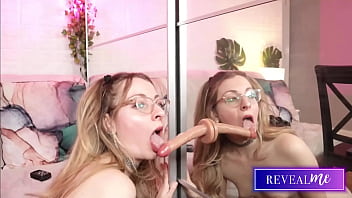 RevealMe || SEXY ITALIAN MILF IN BLACK LINGERIE: TITS TEASE, PUSSY SPREAD, DILDO RIDE &amp_ ANAL PLAY