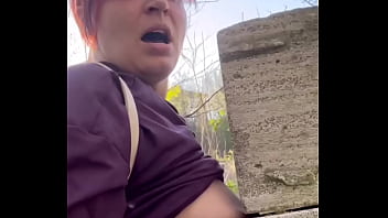 My kinky Easter - humiliation and bdsm orgasms in forest