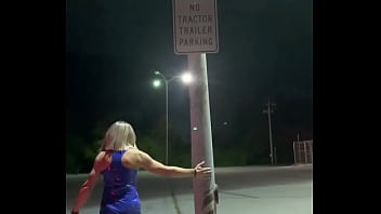 CD in blue vinyl out for a walk