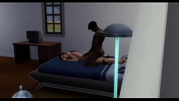 Los Sims 4 - Hard fucking ends in gangbang