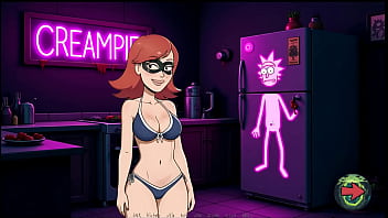 Portal Porn Demoniums [ PARODY HENTAI GAME ] Ep.8 Spooky succubus and EVIL MORTY !