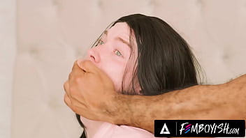 FEMBOYISH - Anal Hungry Rodrigo Amor Caught Cheating With Femboy Zacc Andrews Posing As His Wife