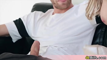 Beautiful MILF teacher helps with my homework with her own special way