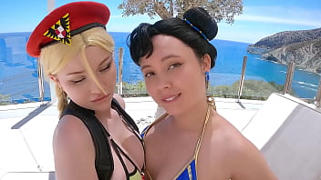 Chun Li Vs Cammy Gone Sexual Street Fighter Lesbian Cosplay Sex