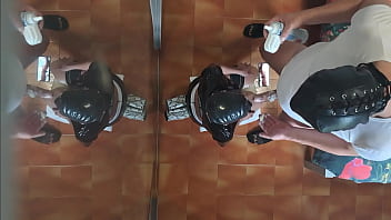 Preview - Milf in sexy clothes, stockings and high heels fucked in the mouth and doggy style with repeated orgasms