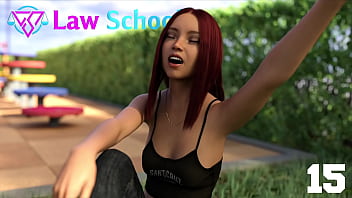 Law School #15 - Cute Red Head With Small Tits Loves Her Slutty College Life