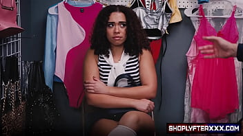 Perverted Principal Tricks Up to Being a Security Guard to Fuck a Sexy Shoplifter - www.ShoplyfterXXX.com