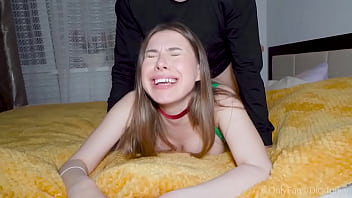 18yo Slut With Big Tits Enjoys Hard Fucking. Amateur Couple