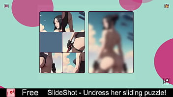 SlideShot - Undress her sliding puzzle!