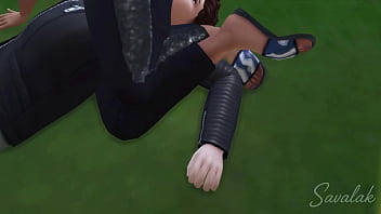 Larissa an oriental femdom put this young man in his place