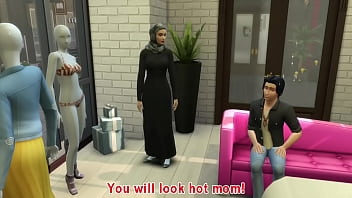 Sneaky Sex While buying Bikini | Unsatisfied stepmom fucked behind Husband'_s Back