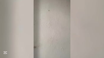 A colleague over 18 years old in her room after bathing