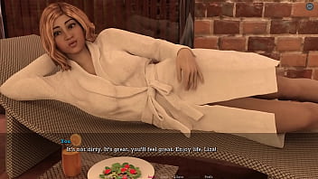 Step Sisterly Lust #28 - Virgin Step Sister Flashes Her Massive Boobs in The Spa