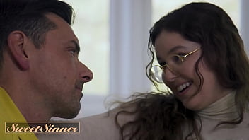 SWEET SINNER - Horny Dude Cheats On His Wife With His Busty Girlfriend And Cums Hard On Her Perky Tits