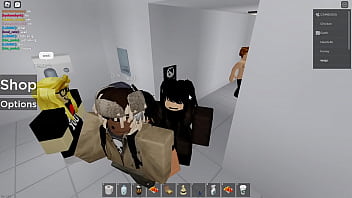 ROBLOX Girl gets FUCKED in a public bathroom (RISKY)