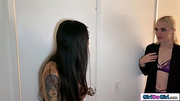 Lesbians love potion kicks in hard and they cant hold back