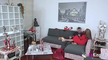 Colombian mom Vanessa deflowers an 18-year-old boy. Little Nico'_s first time in porn with FAKings
