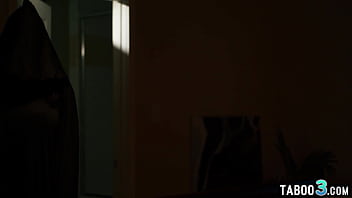 Busty latina MILF wife Little Puck fucking her husbands big black cock