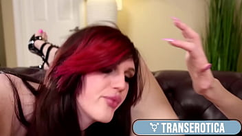 Redhead TS Nicole Korsakova Anal Fucks Kinky Aphrodite Adams