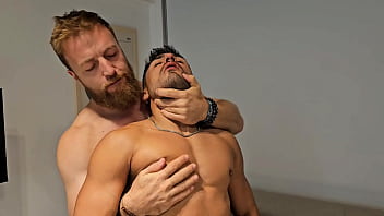 Fucking Axel Fitboy all around the room