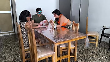 A card game between stepbrothers ends in a dirty way