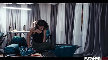 Lost in the Woods - Veronica Leal grows Futa Cock From Native Shemale Ghost and Face Fucks Vale Nappi