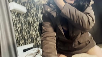 I received a jacket from my impotent husband and decided to try it on with his friend- preview