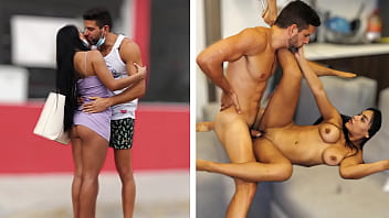 Super HOT Peruvian MODEL Gets Fucked After Kissing In Public