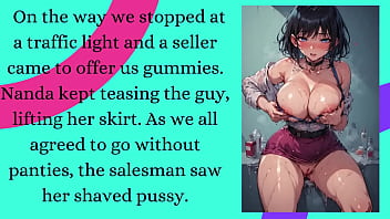 Nati and her friends - (AI images)