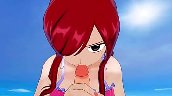 Sex with Erza Scarlet from Fairy Tail