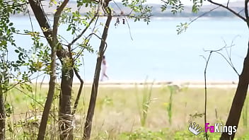 Voyeur. Natalii Quinn goes hunting for cock in Madrid'_s San Juan Reservoir. Video by FAKings