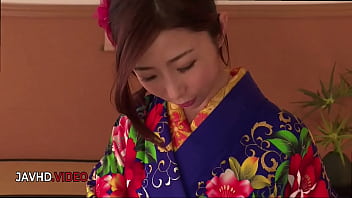 Seductive Kimono-Clad MILF Ayumi Shinoda Pleasures with Passionate BJ &amp_ More