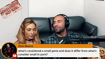 Aiden Ashley and Stirling Cooper on Dick Size Matters? Length or Girth and How To Grow Size!