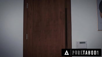 PURE TABOO 18 yo Camgirl Coco Lovelock CREAMPIED After Catfishing Creepy Old Stepdad On Livestream!