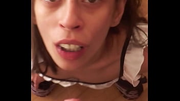 Candie Cross drooling on my dick, knowing that belt&rsquo_s next. Total domination incoming...