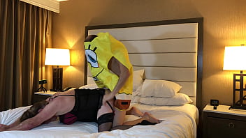 Spongebob Fucks a Crossdresser with a Big Ass