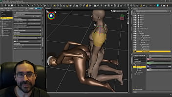 Building the Leticia Scene Body Posing Part 2