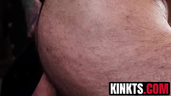 Dale Savage submits to Chelsea Marie&acirc_s control taking paddling ball busting throat fucking and deep anal before she milks him dry.