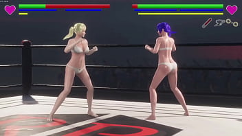 Ryona Girls Sexy Wrestling w/H moves! (RUMBLE BLAZING)