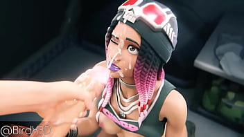 Fortnite Keisha Cross gets pounded