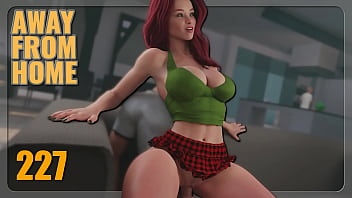 AWAY FROM HOME #227 &bull_ She rides his hard cock like an absolute pro