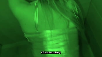 Nightclub Hookup, Blonde Bombshell Gets It in the WC