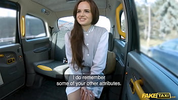 Fake Taxi - I fucked my former COLLEGE STUDENT in the back of my cab