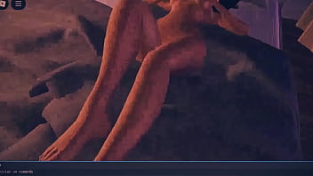 Animation of roblox mommy being enjoyed in bed in the middle of the night